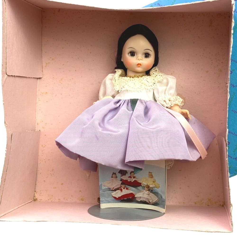 Vintage Madame Alexander‎ Doll Israel 563 Original Box Strung Sleepy Eyes